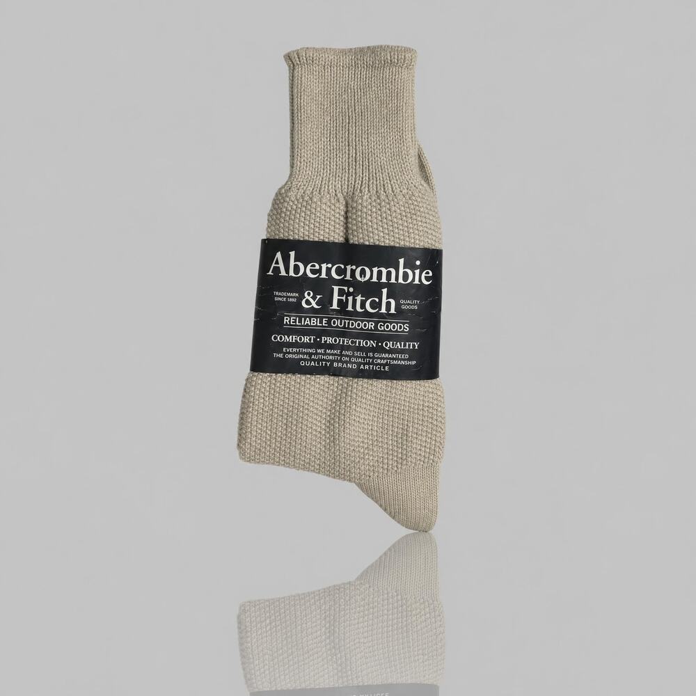 Vintage Abercrombie & Fitch Reliable Outdoor Goods Socks Deadstock Made in USA